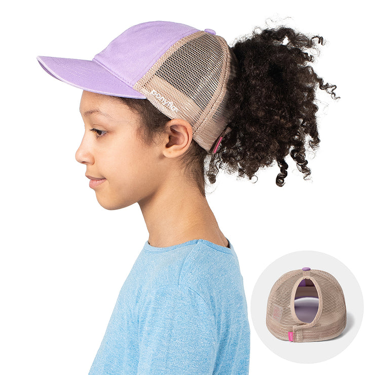 Kids Pigment Wash Mesh Back Cap - PONYFLO HATS