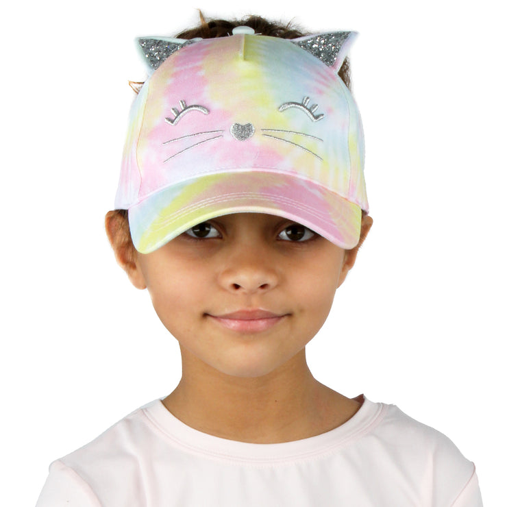 Kids Tie Dye Cat Ear - PONYFLO HATS