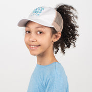 Kid's Good Vibes Only Mesh Back Cap - PONYFLO HATS